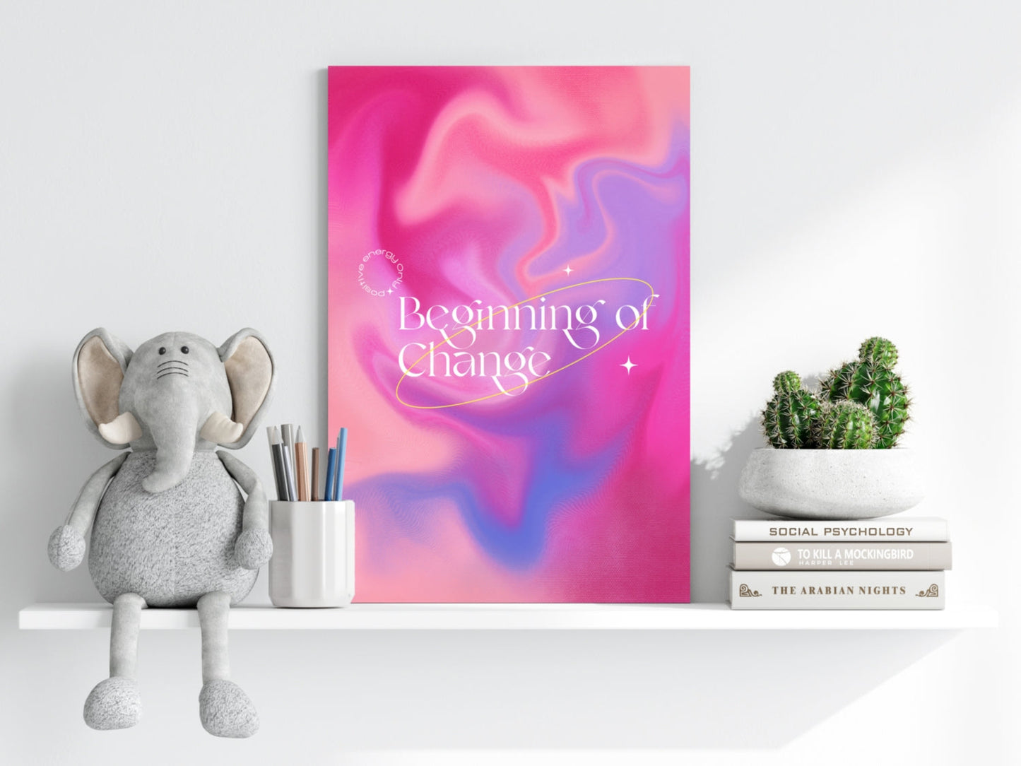 Change Aluminum Print