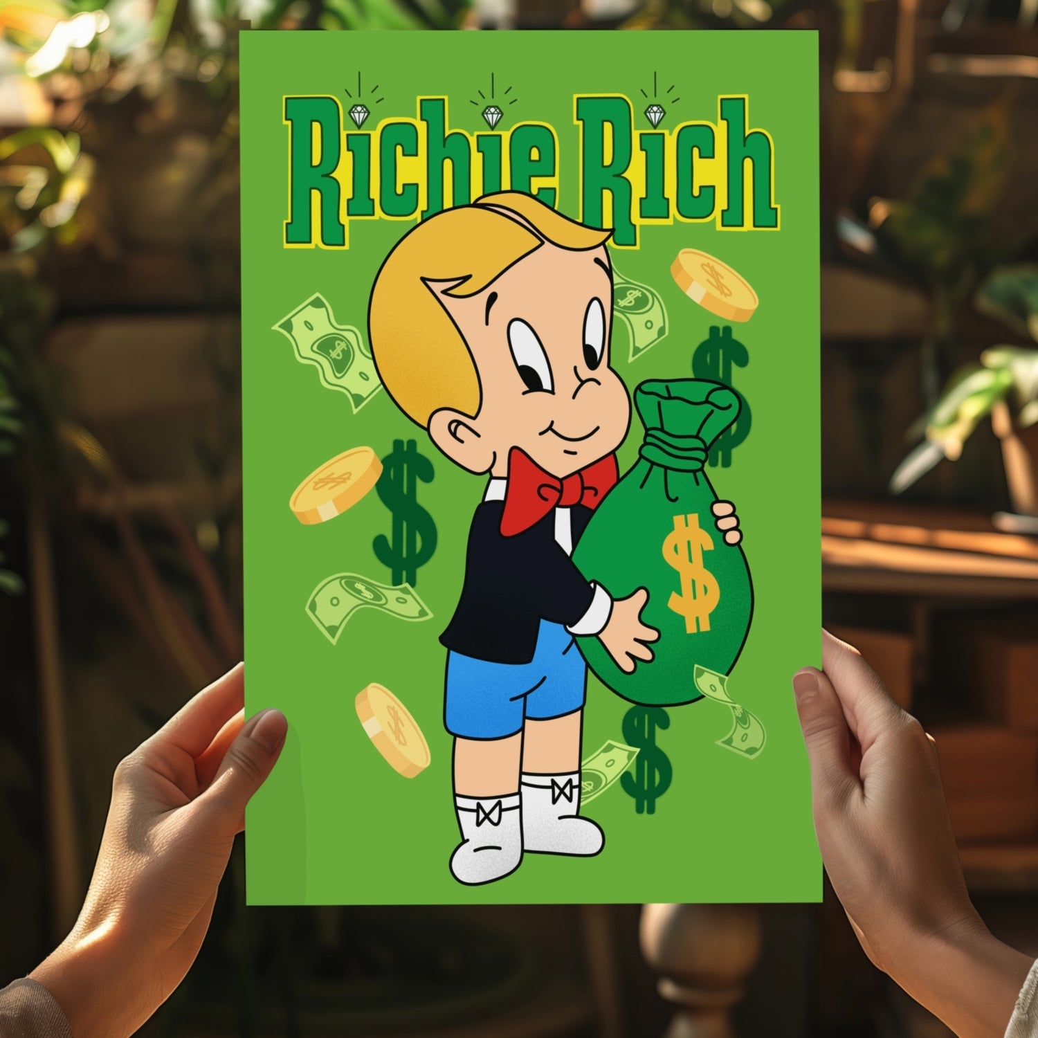 Richie Rich Aluminum Print-4