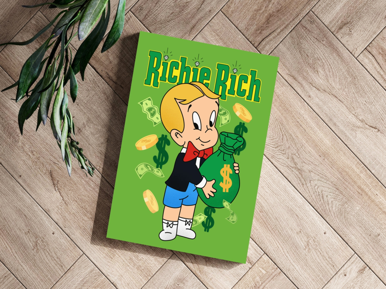 Richie Rich Aluminum Print-2