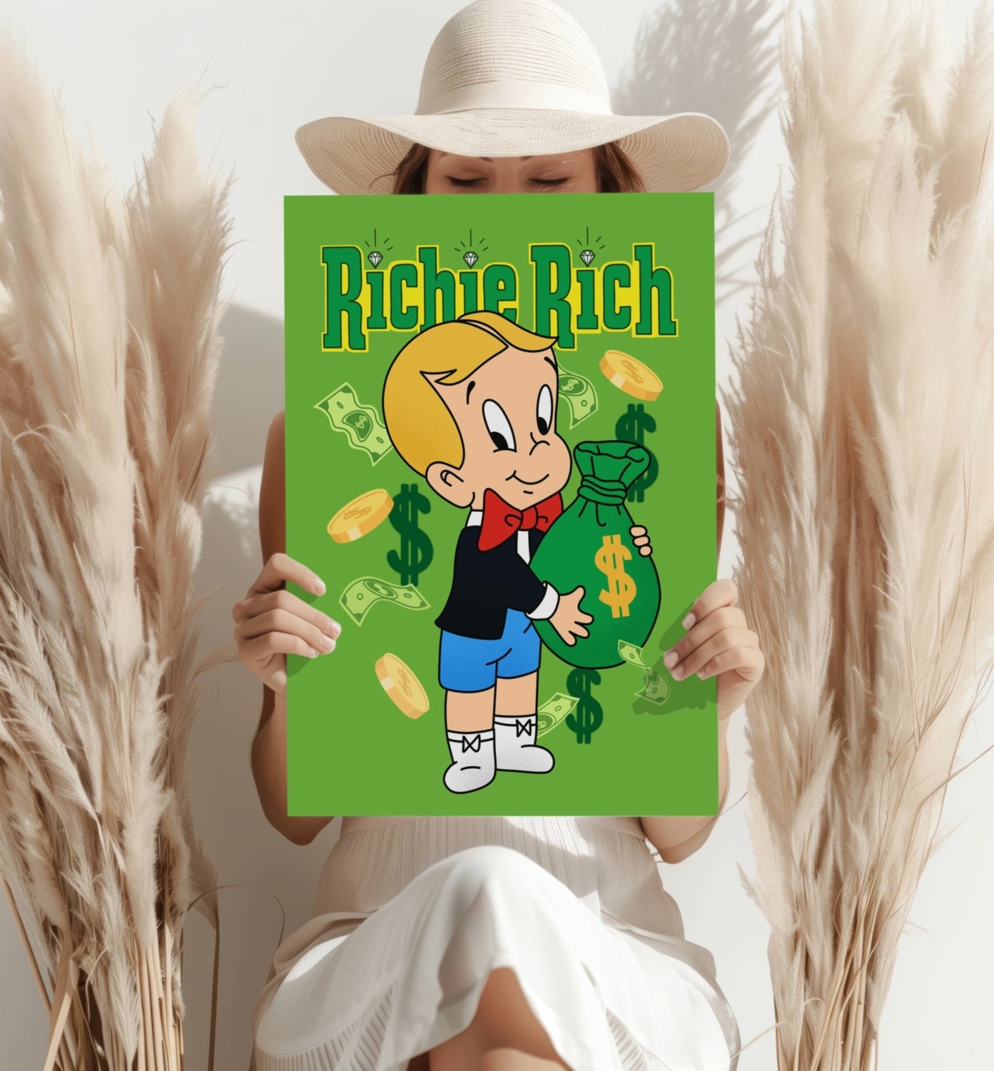 Richie Rich Aluminum Print-3