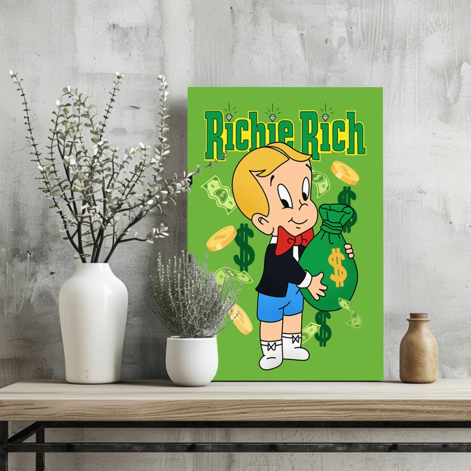 Richie Rich Aluminum Print-1