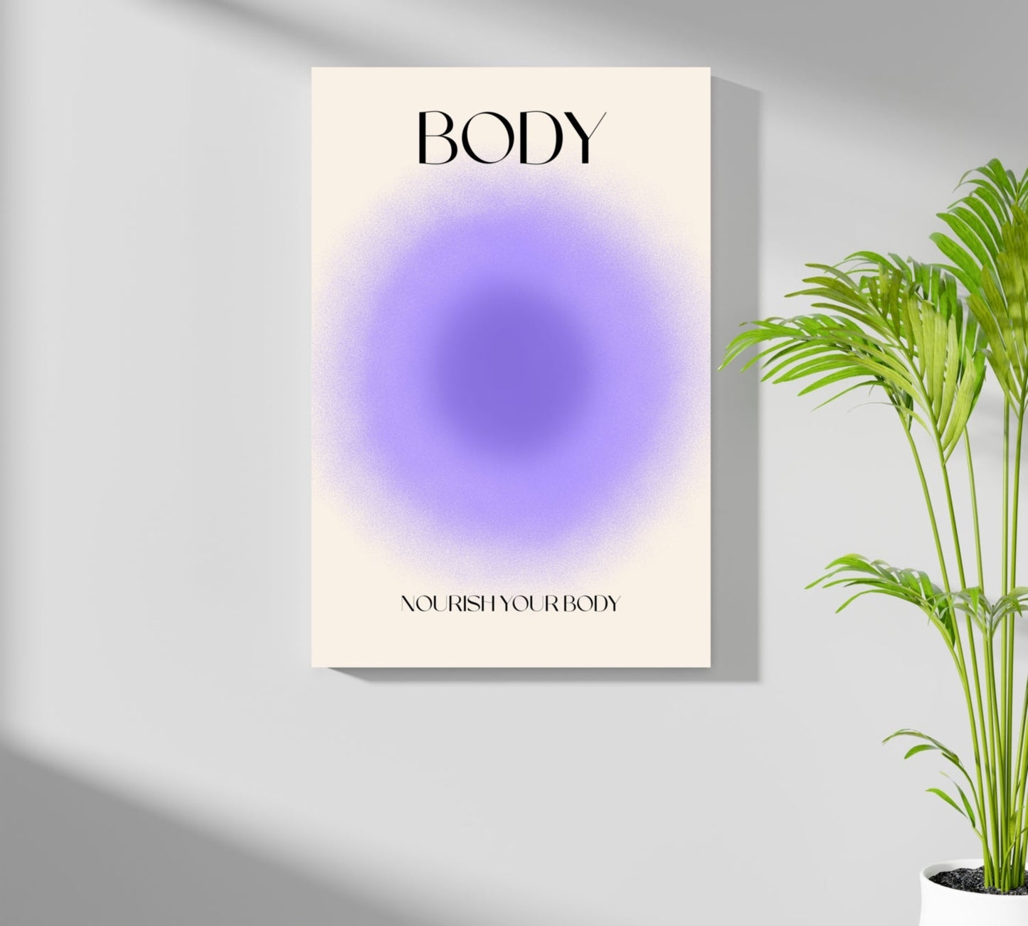 Body Aluminum Print