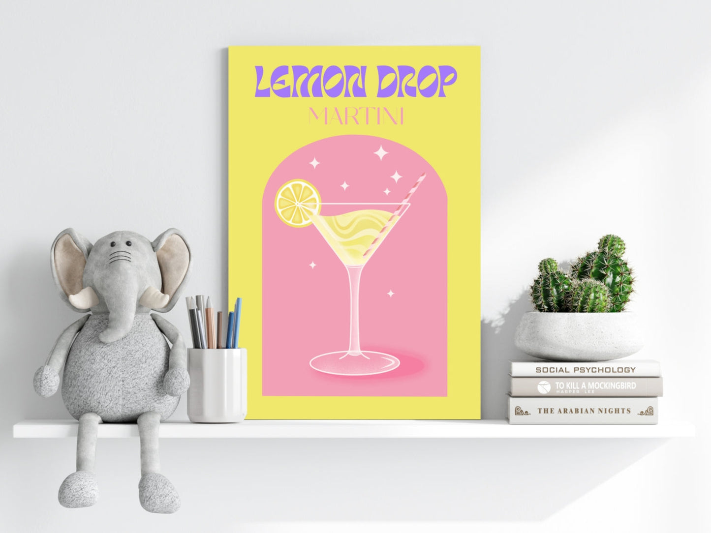Lemon Drop Aluminum Print
