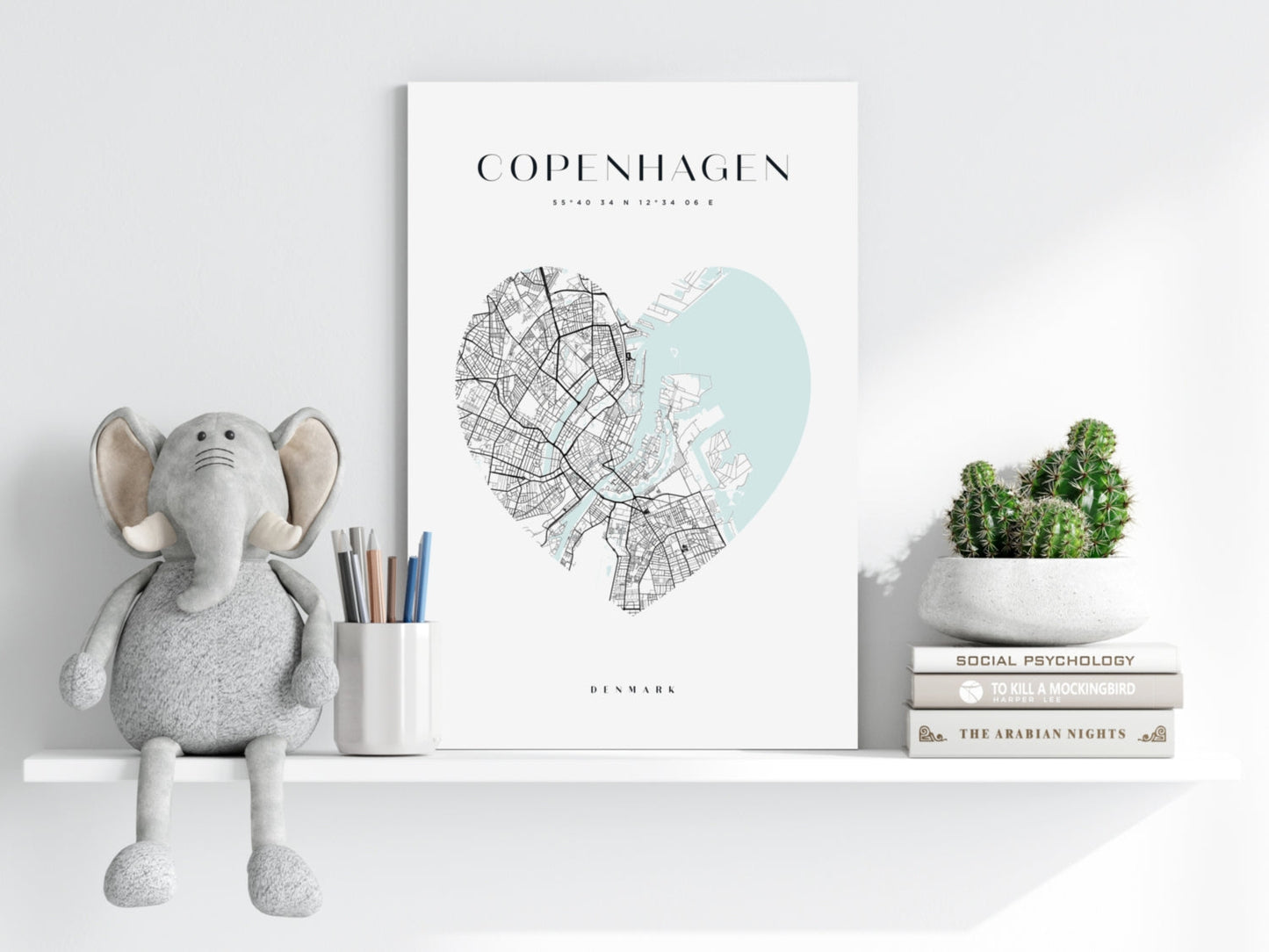 Copenhagen V1 Aluminum Print