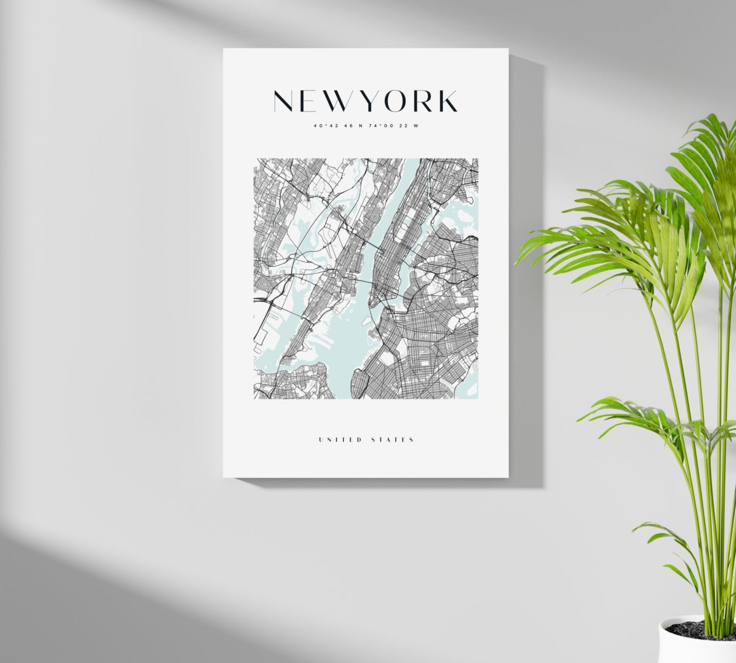 New York V3 Aluminum Print