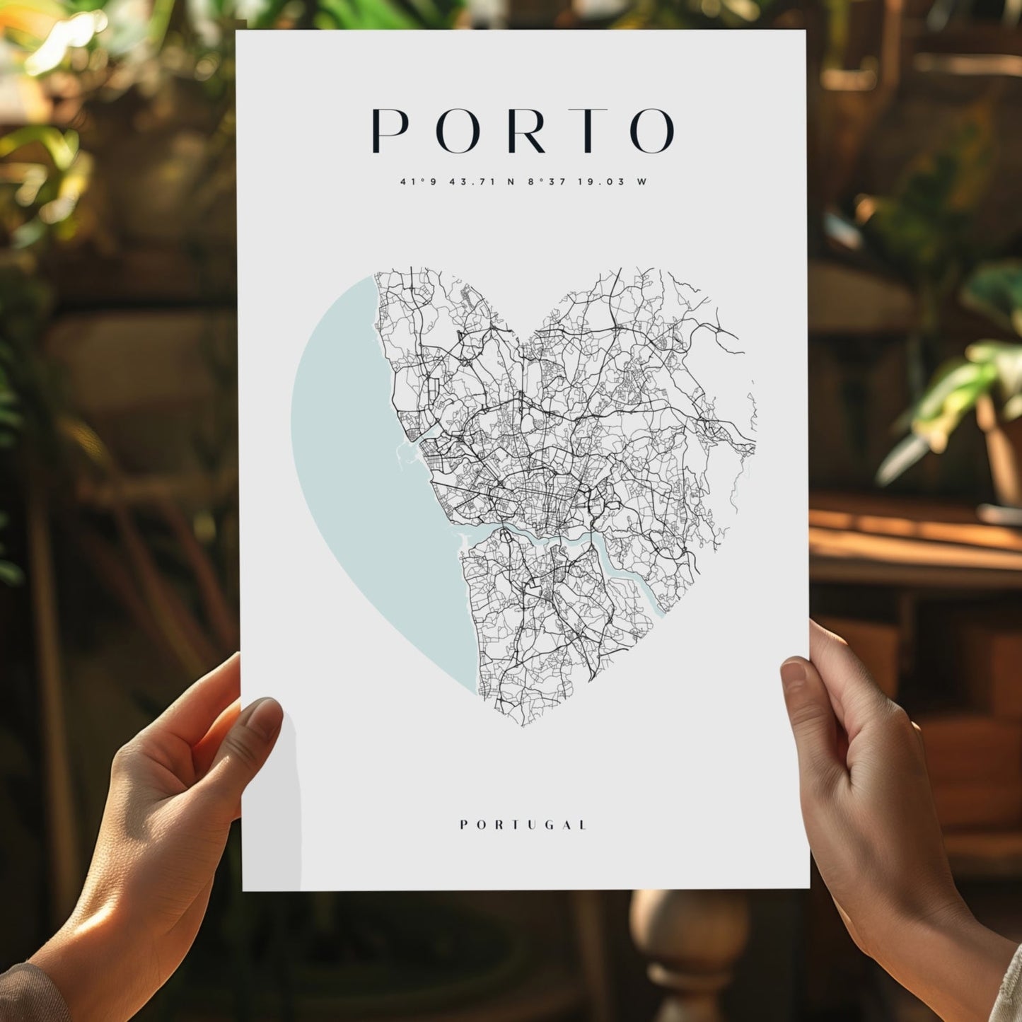 Porto V1 Aluminum Print