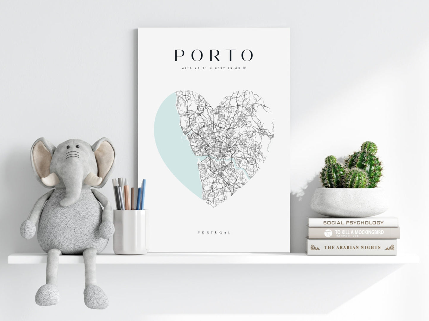 Porto V1 Aluminum Print