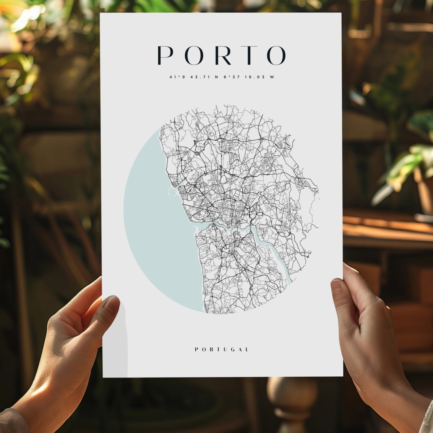 Porto V2 Aluminum Print