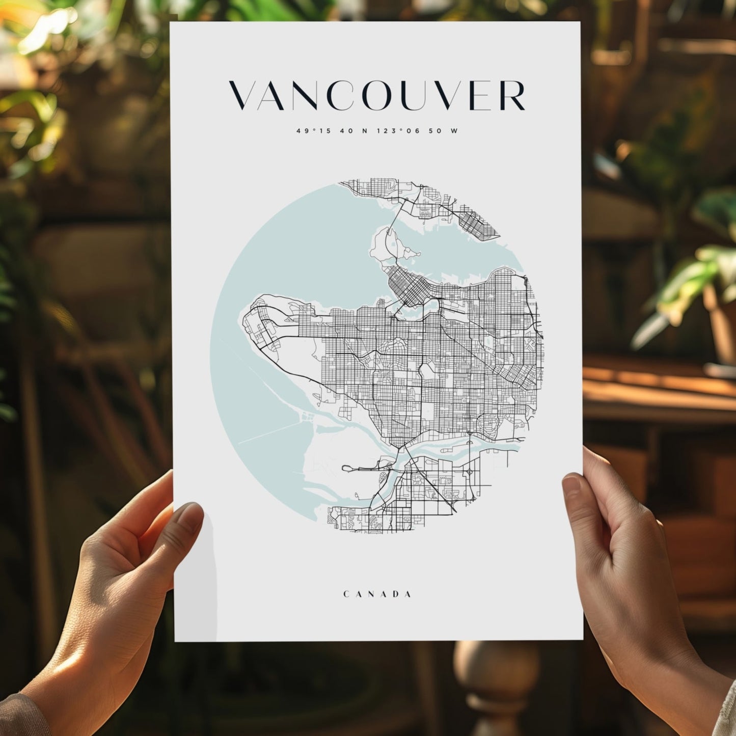 Vancouver V2 Aluminum Print