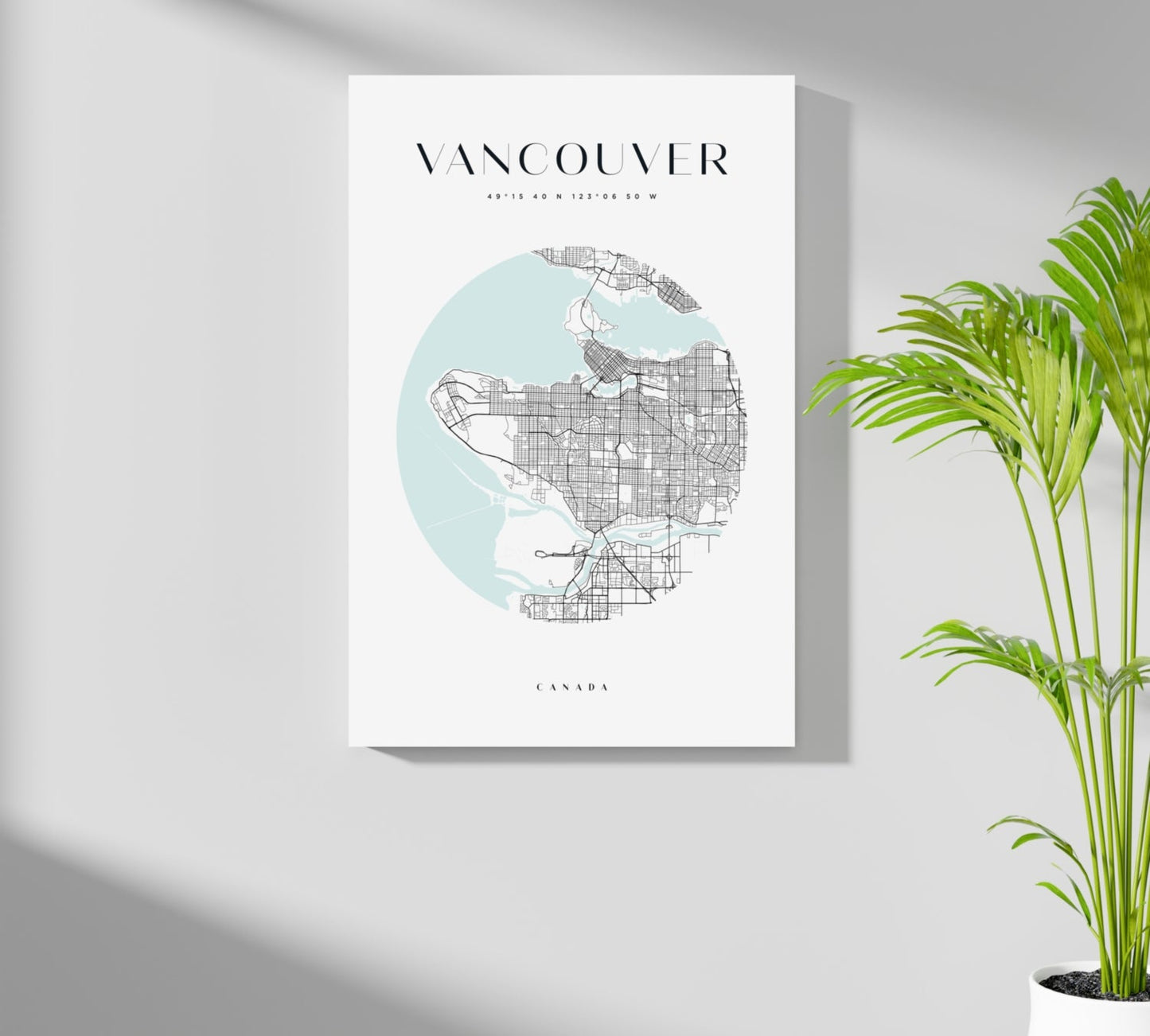 Vancouver V2 Aluminum Print