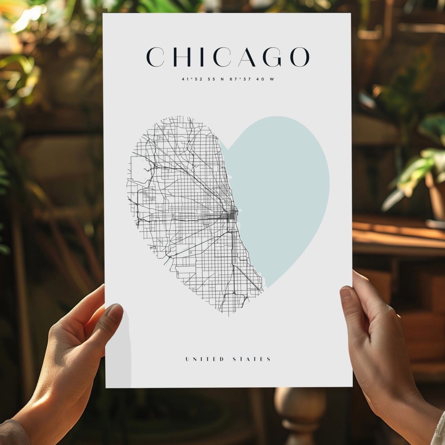 Chicago V1 Aluminum Print
