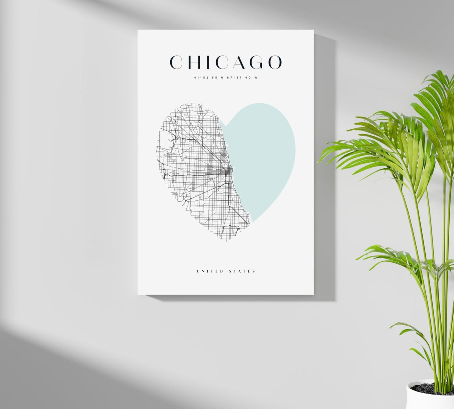 Chicago V1 Aluminum Print