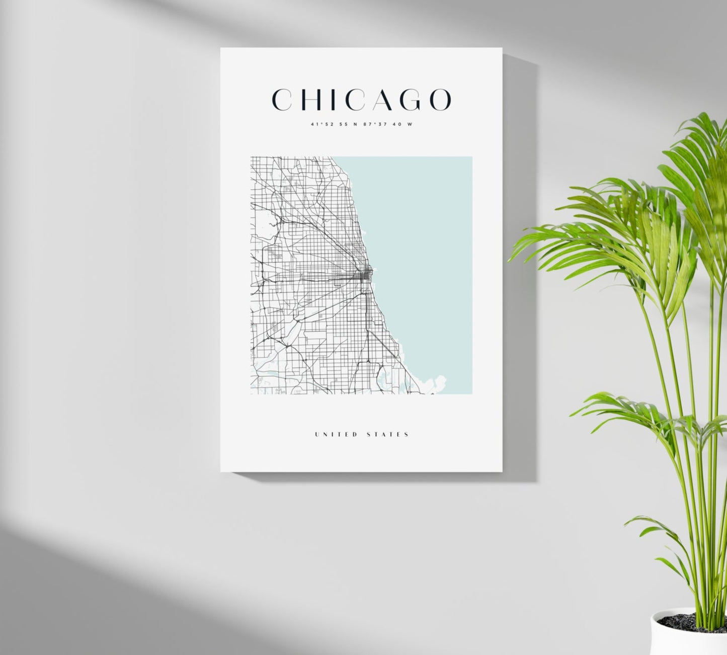 Chicago V3 Aluminum Print