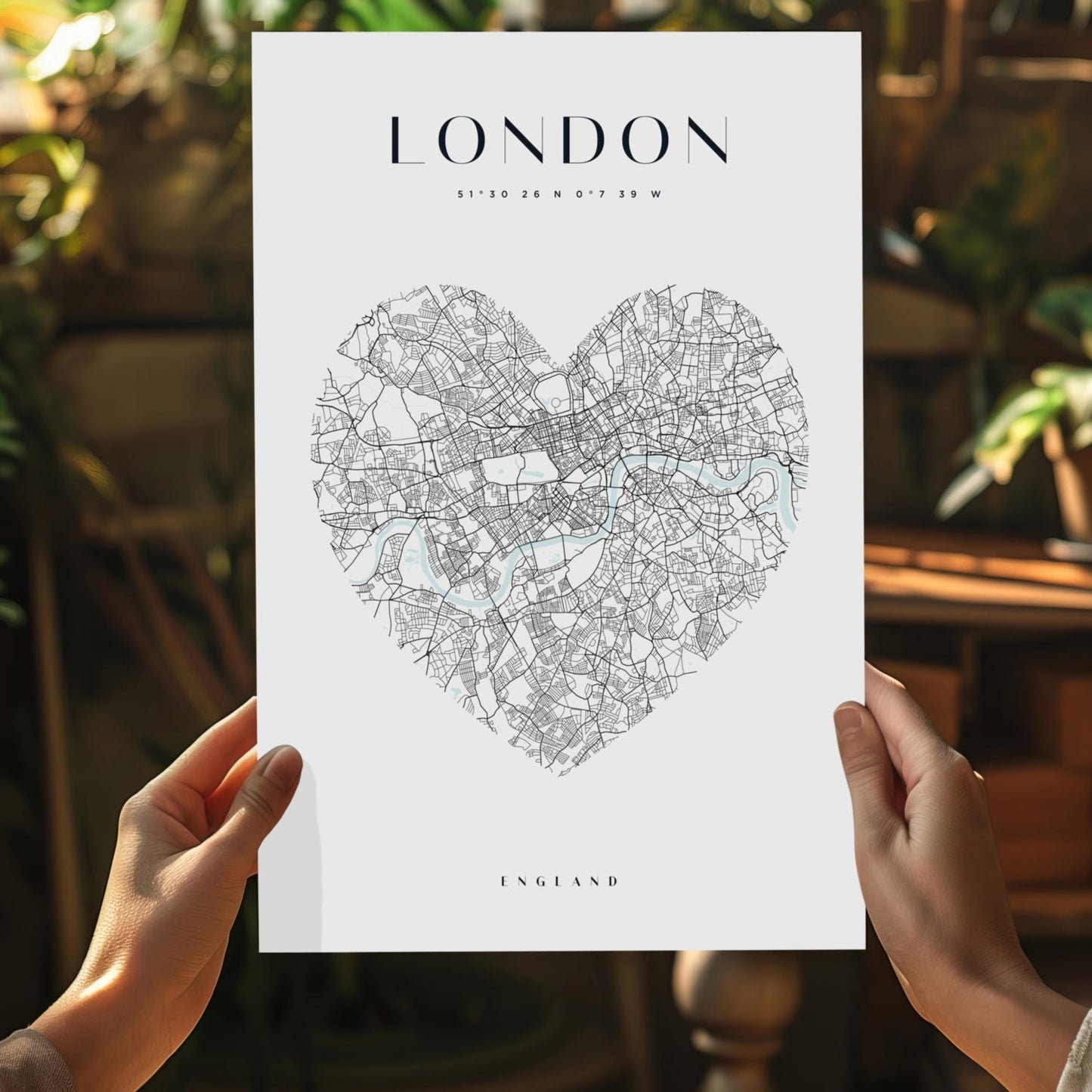 London V1 Aluminum Print