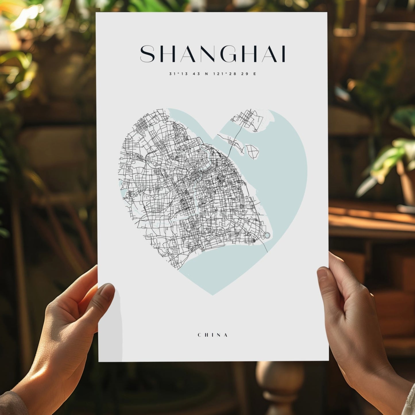 Shangai V1 Aluminum Print