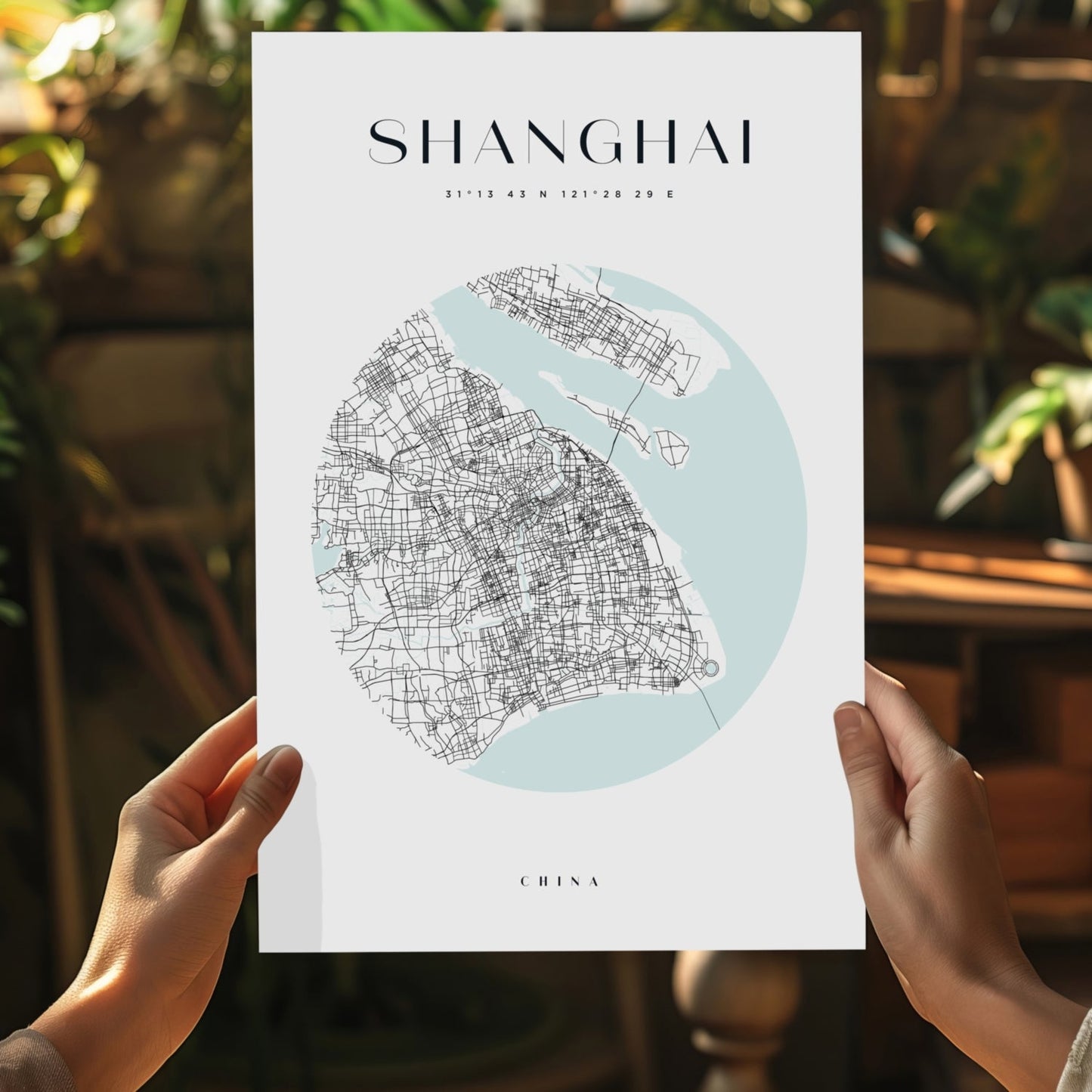 Shangai V2 Aluminum Print