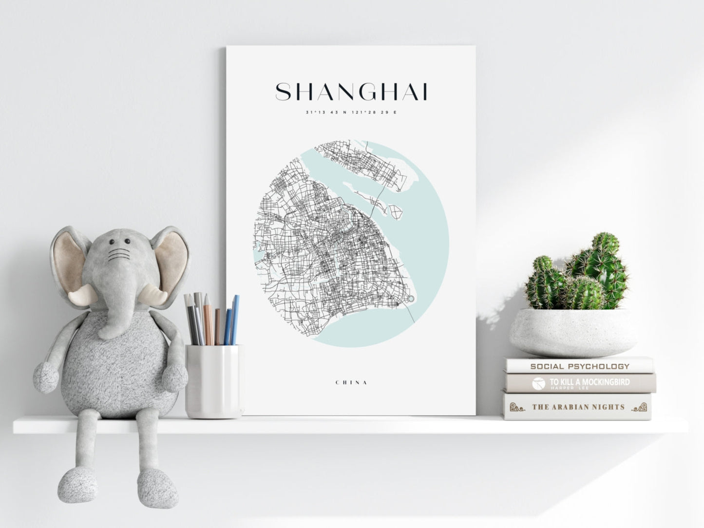 Shangai V2 Aluminum Print