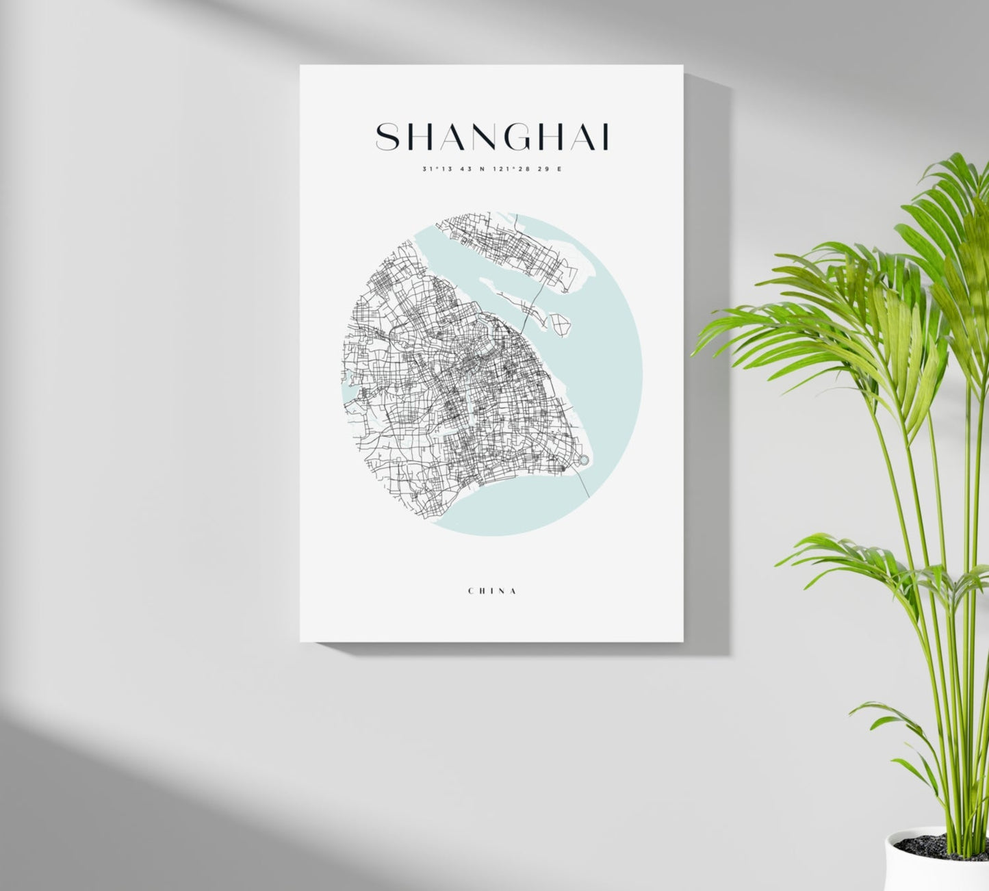 Shangai V2 Aluminum Print