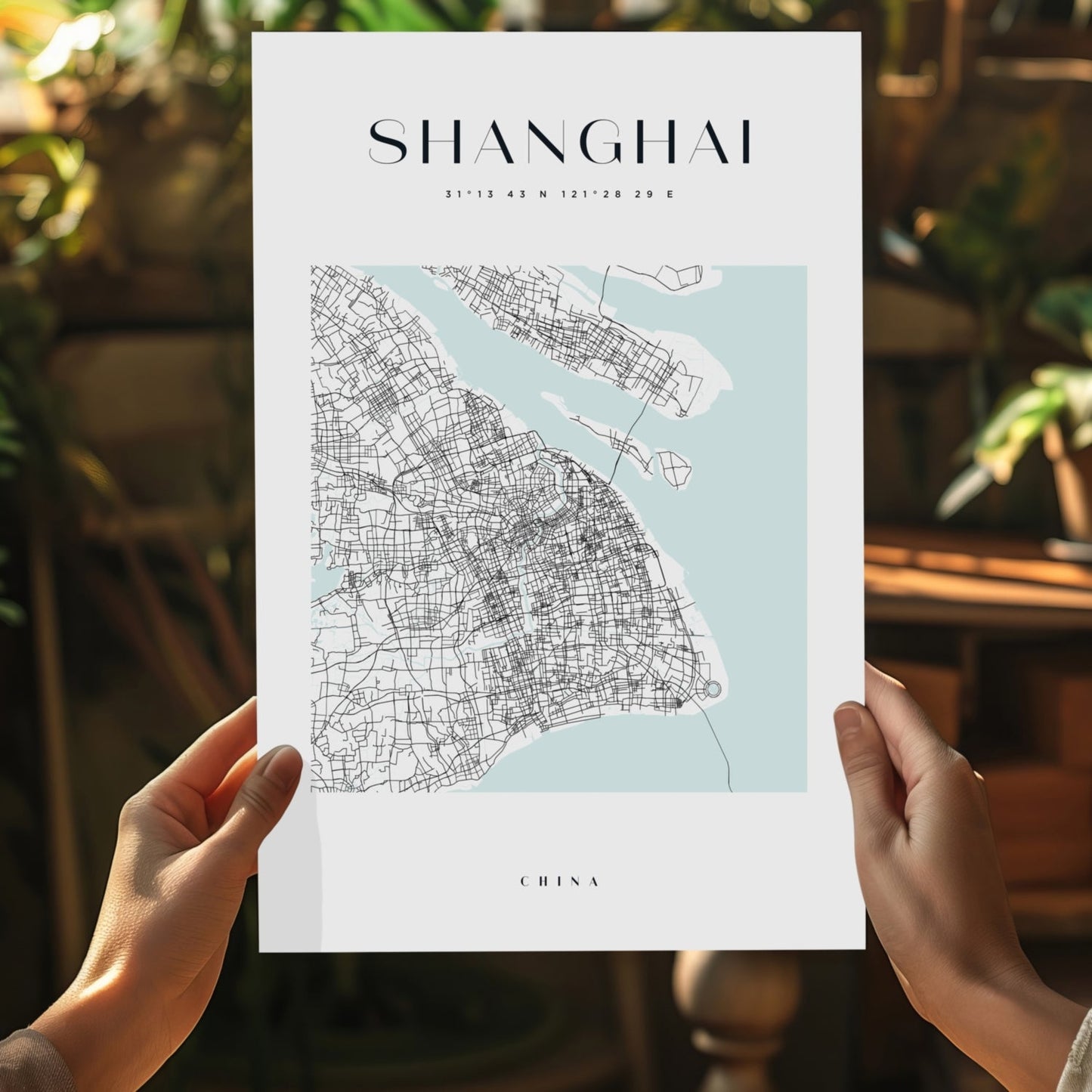 Shangai V3 Aluminum Print