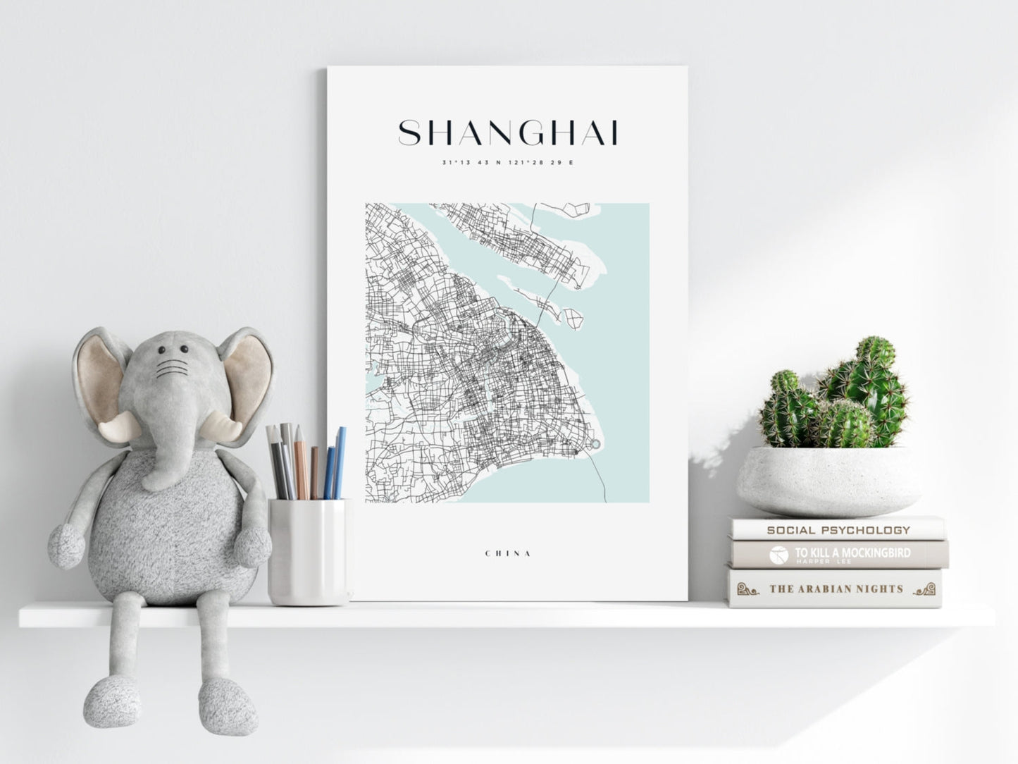 Shangai V3 Aluminum Print