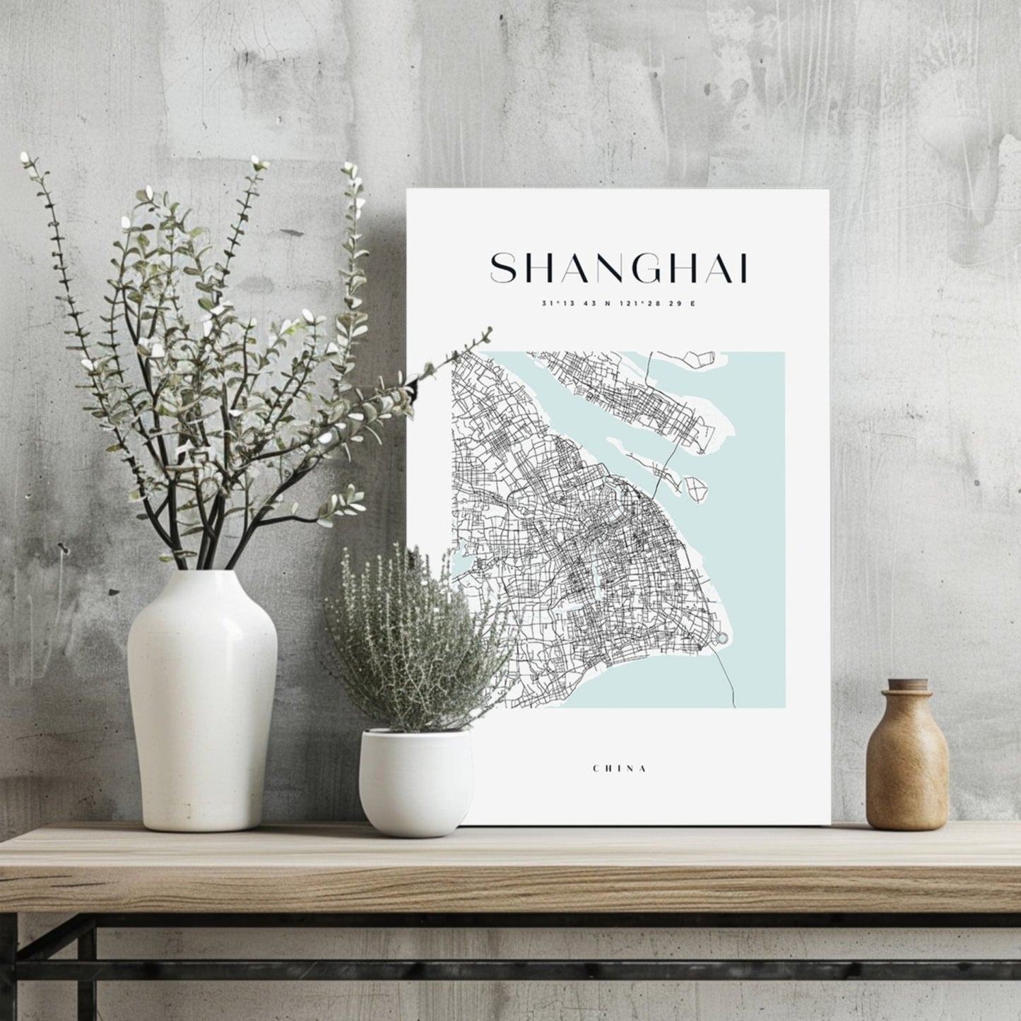 Shangai V3 Aluminum Print