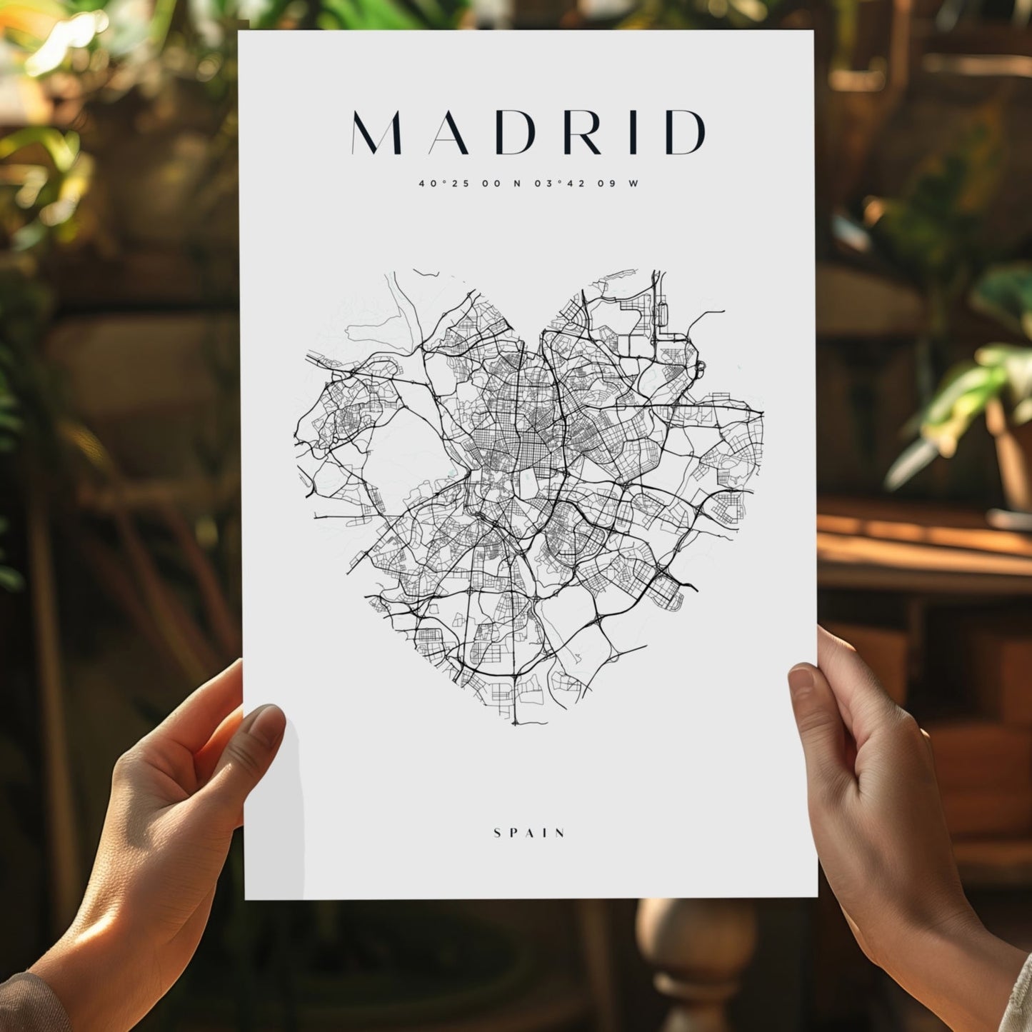 Madrid V1 Aluminum Print