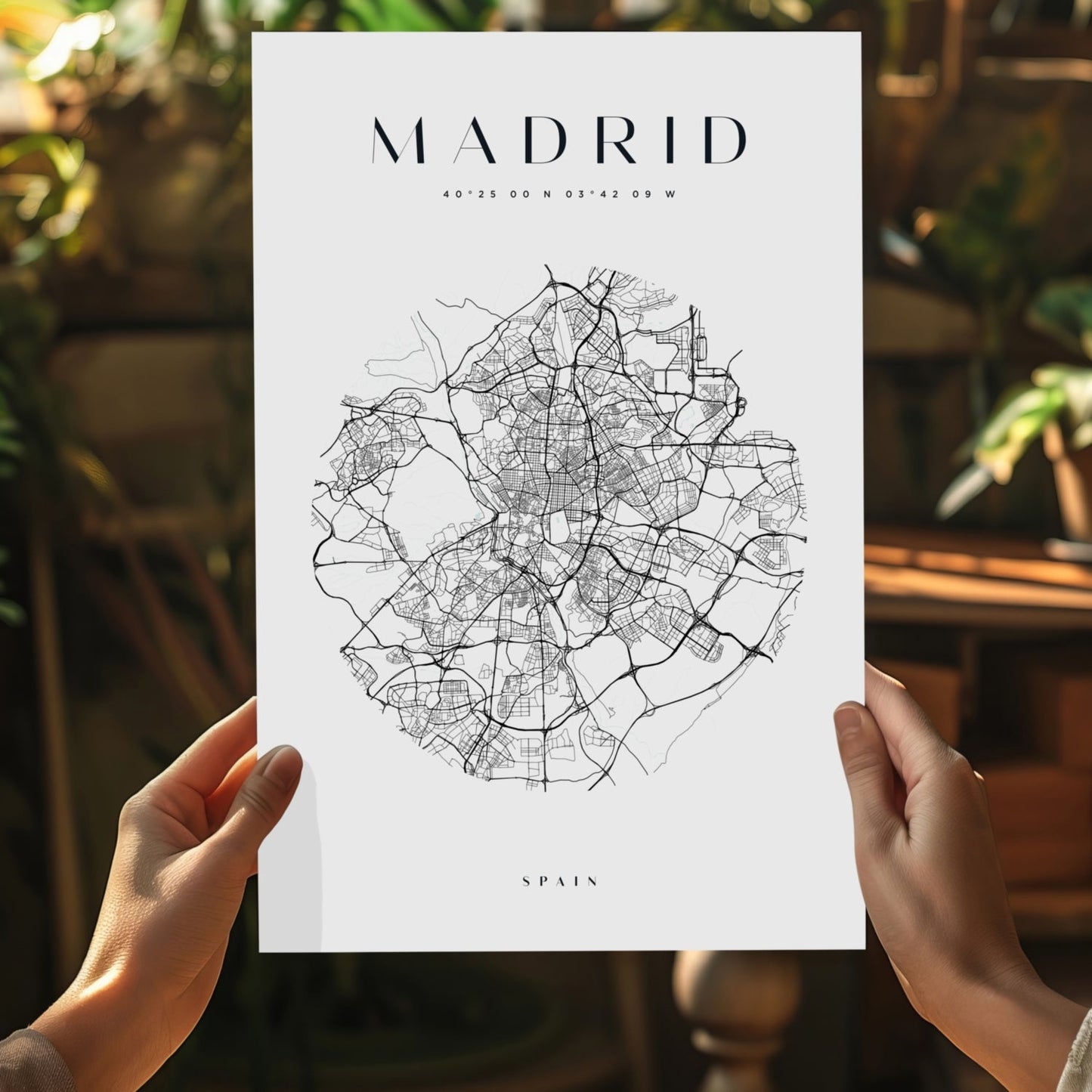 Madrid V2 Aluminum Print