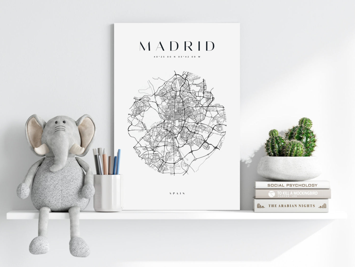Madrid V2 Aluminum Print
