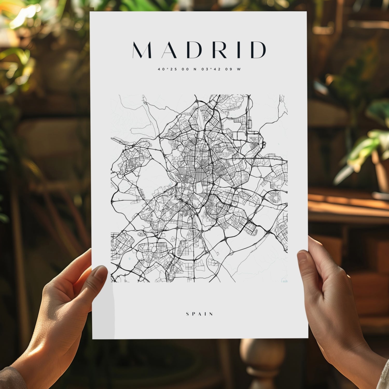 Madrid V3 Aluminum Print-4