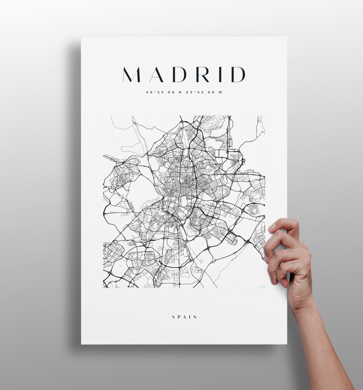 Madrid V3 Aluminum Print-0