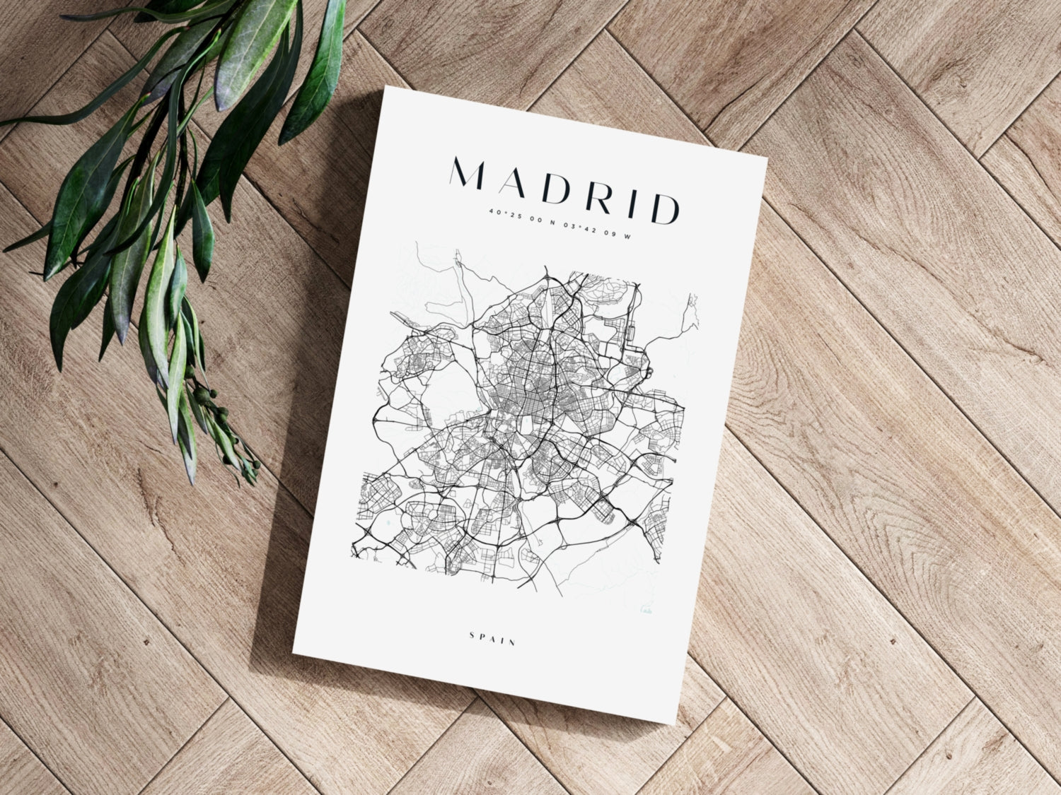 Madrid V3 Aluminum Print-2