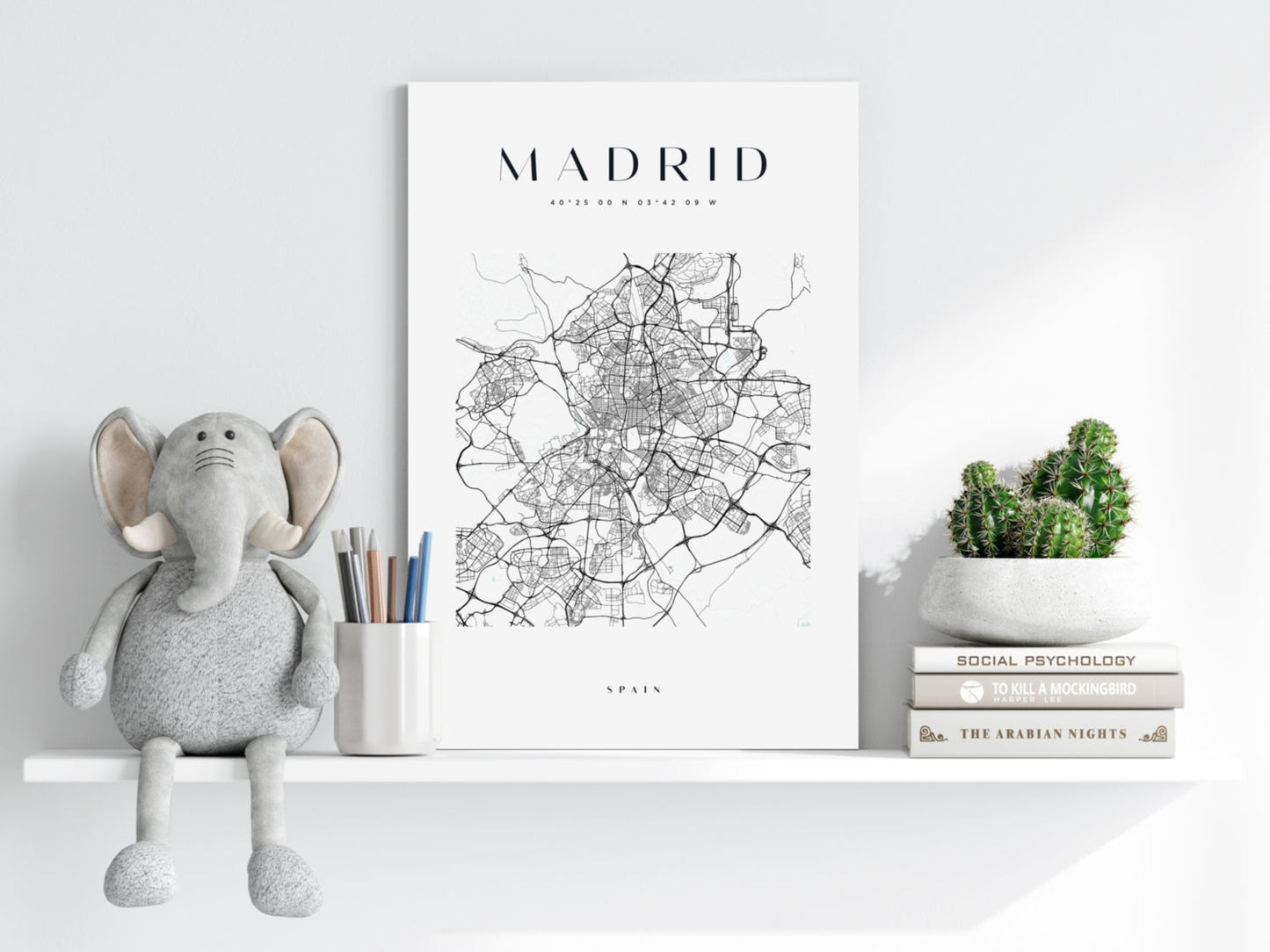 Madrid V3 Aluminum Print