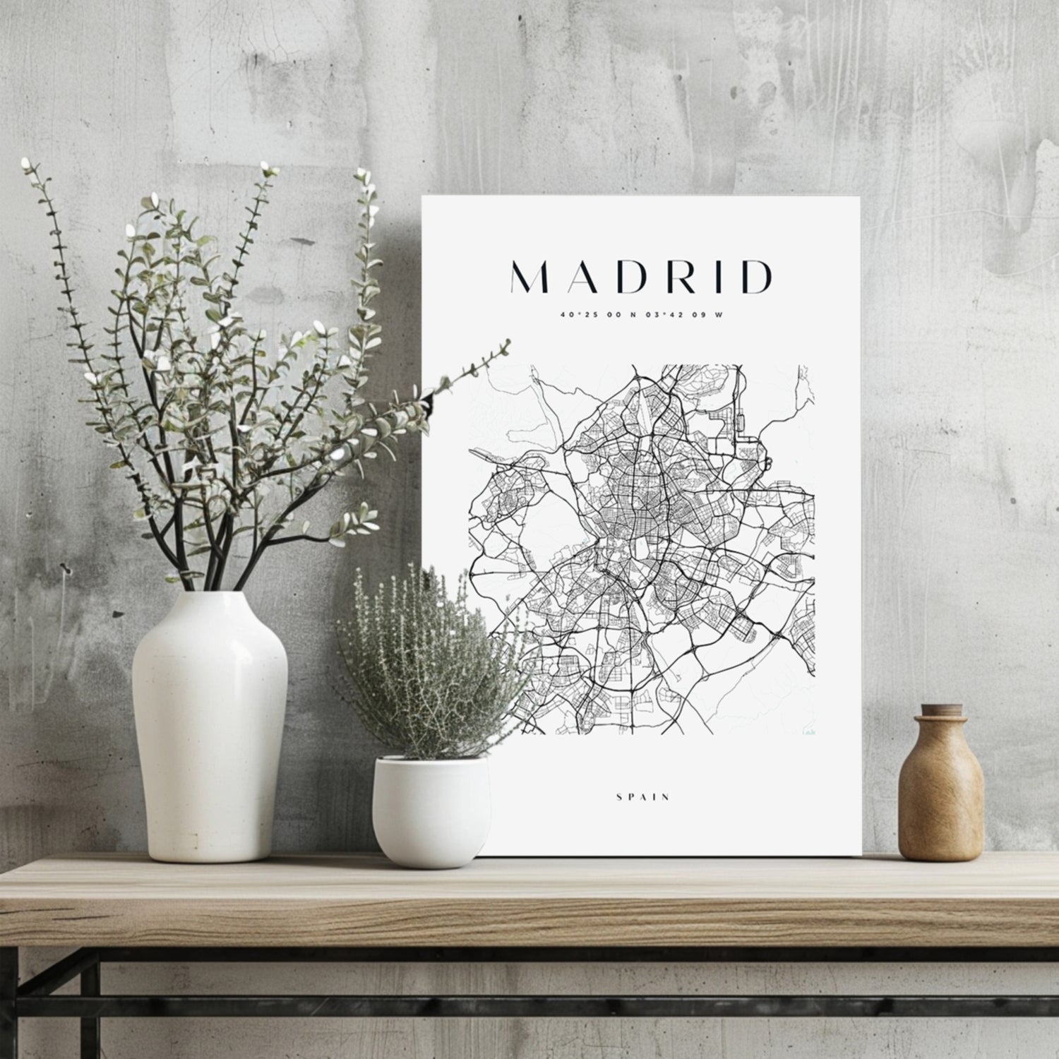 Madrid V3 Aluminum Print-1