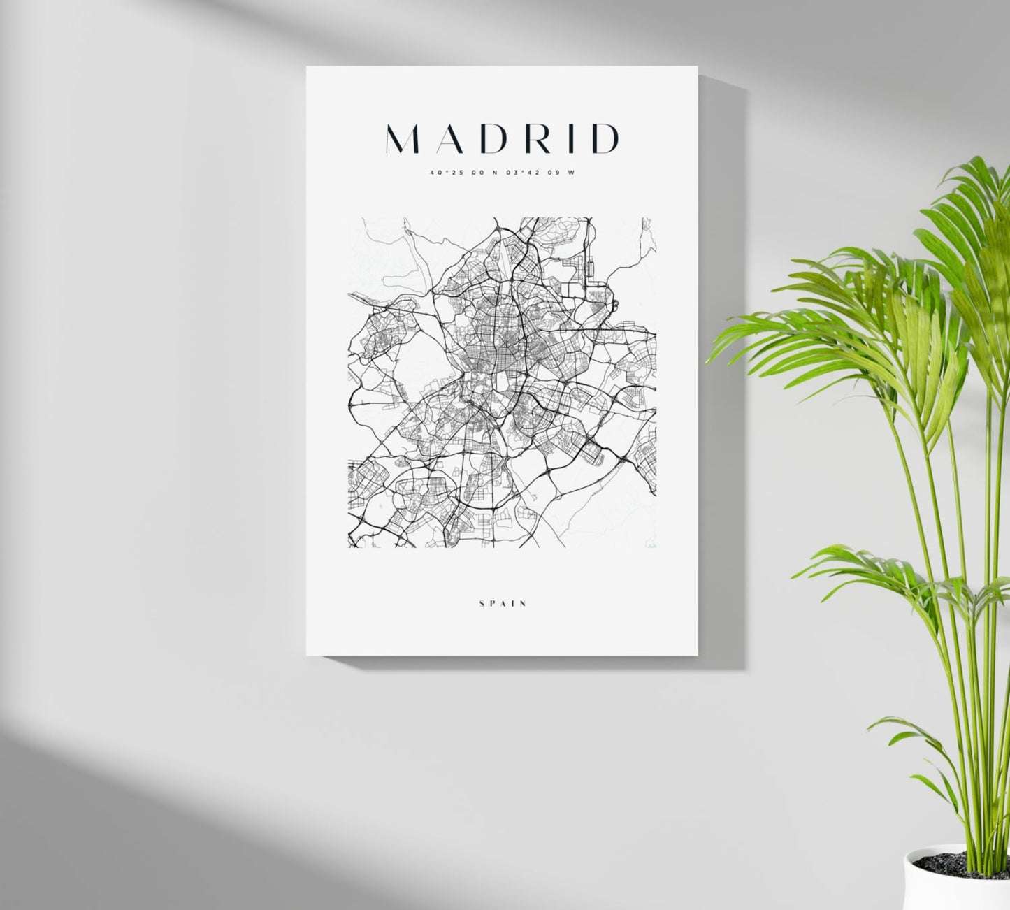 Madrid V3 Aluminum Print