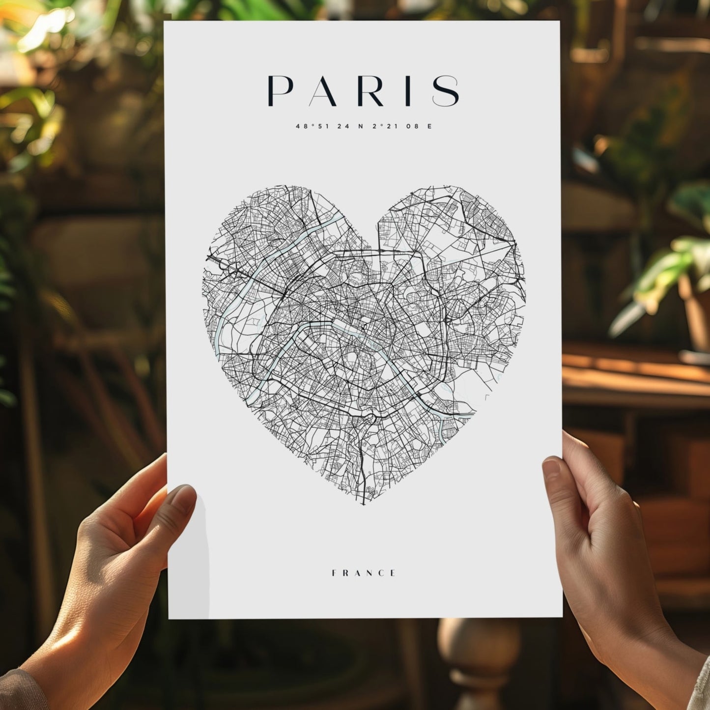 Paris V1 Aluminum Print