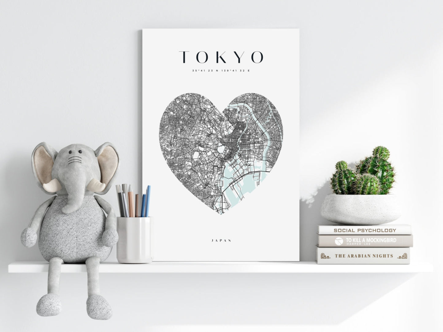 Tokyo V1 Aluminum Print