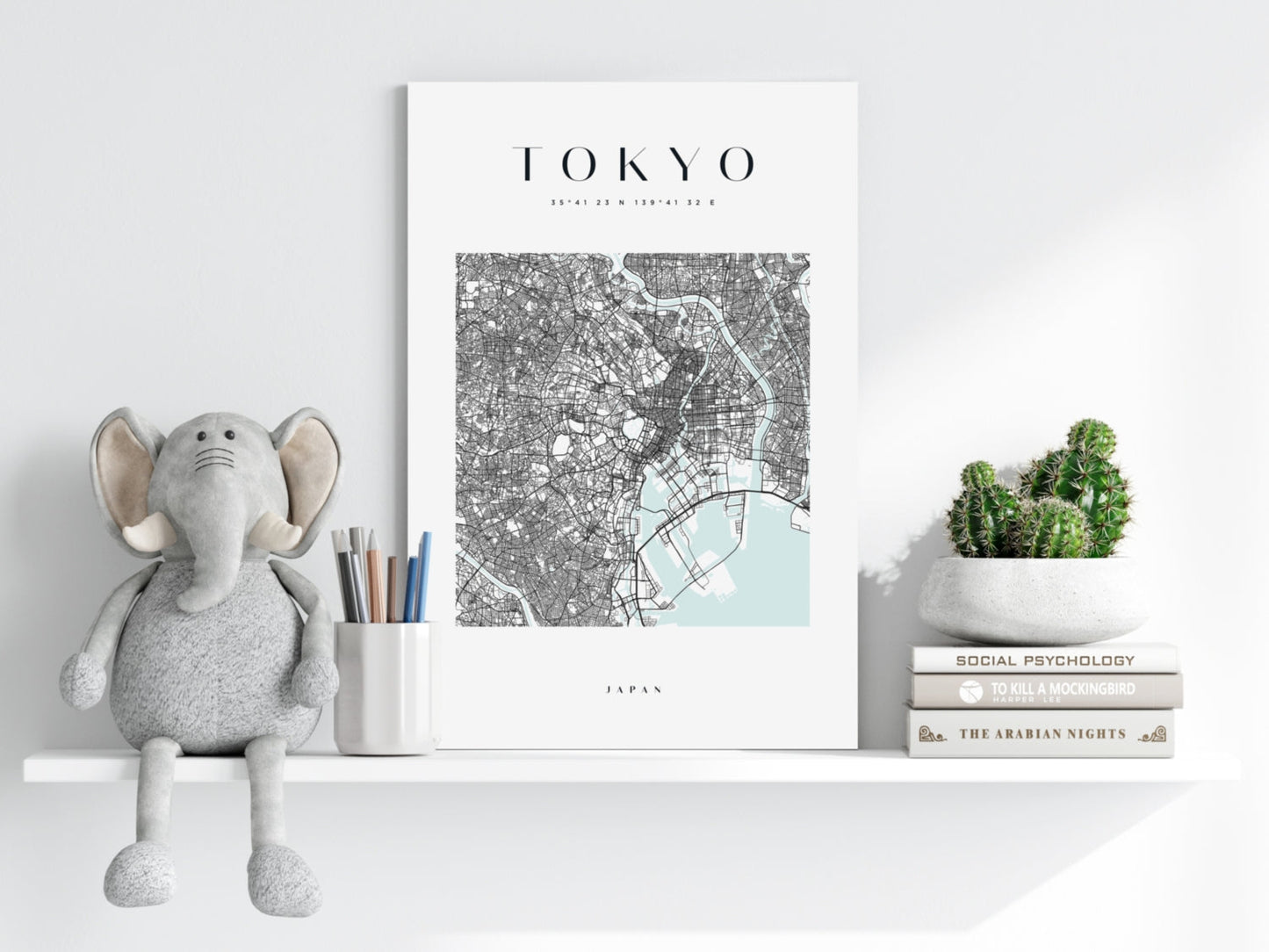 Tokyo V3 Aluminum Print