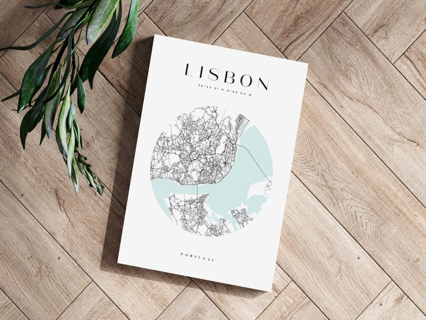Lisbon V2 Aluminum Print