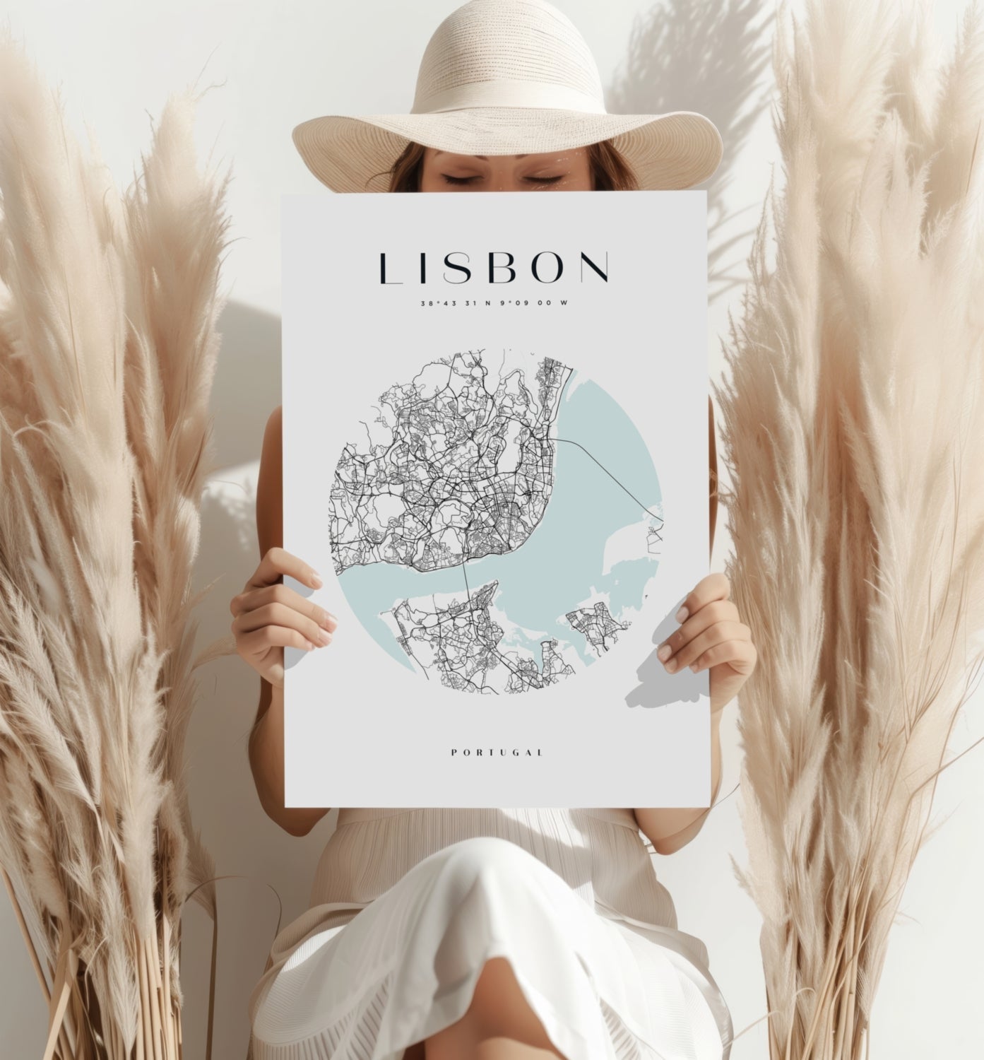 Lisbon V2 Aluminum Print