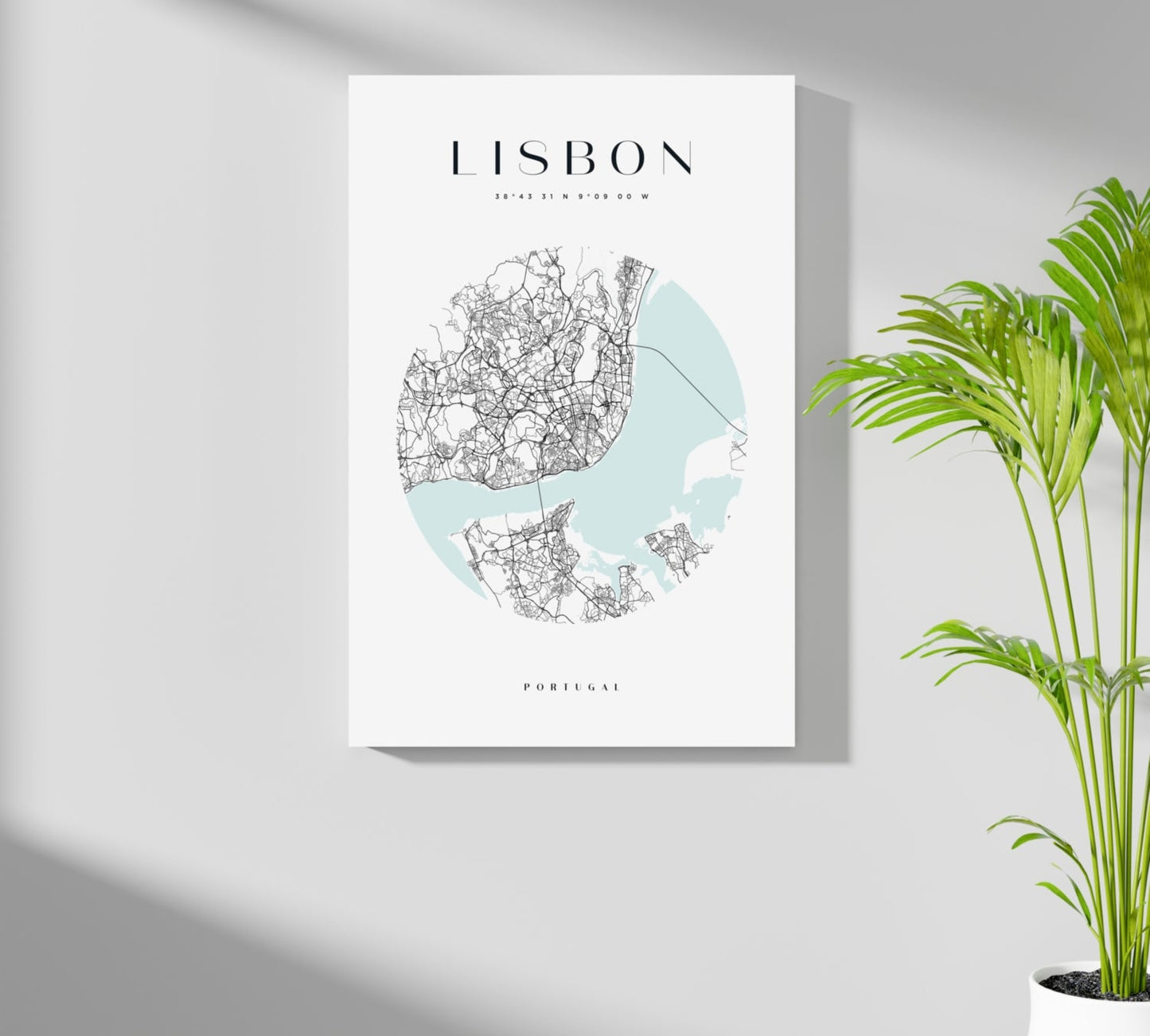 Lisbon V2 Aluminum Print