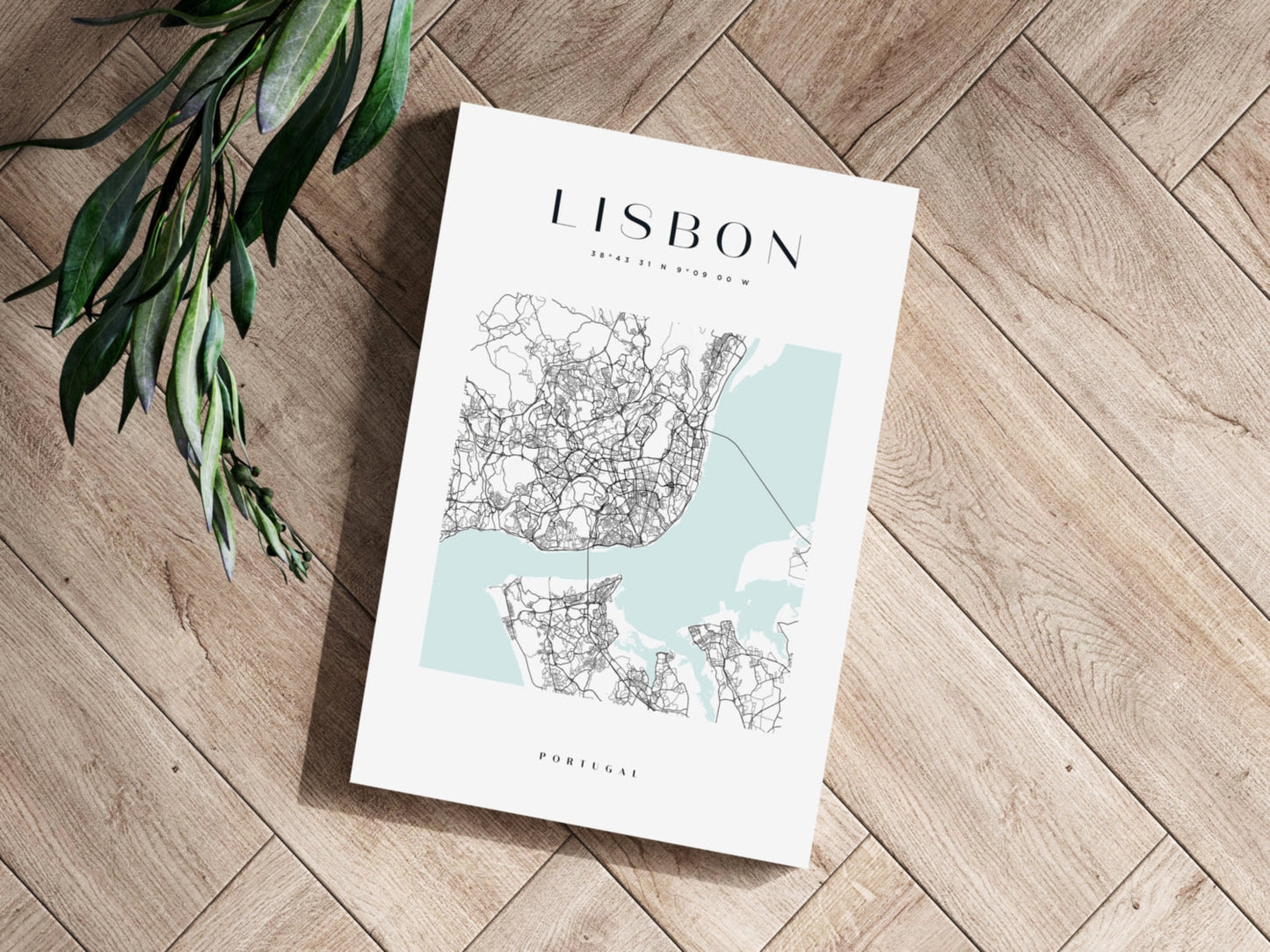 Lisbon V3 Aluminum Print