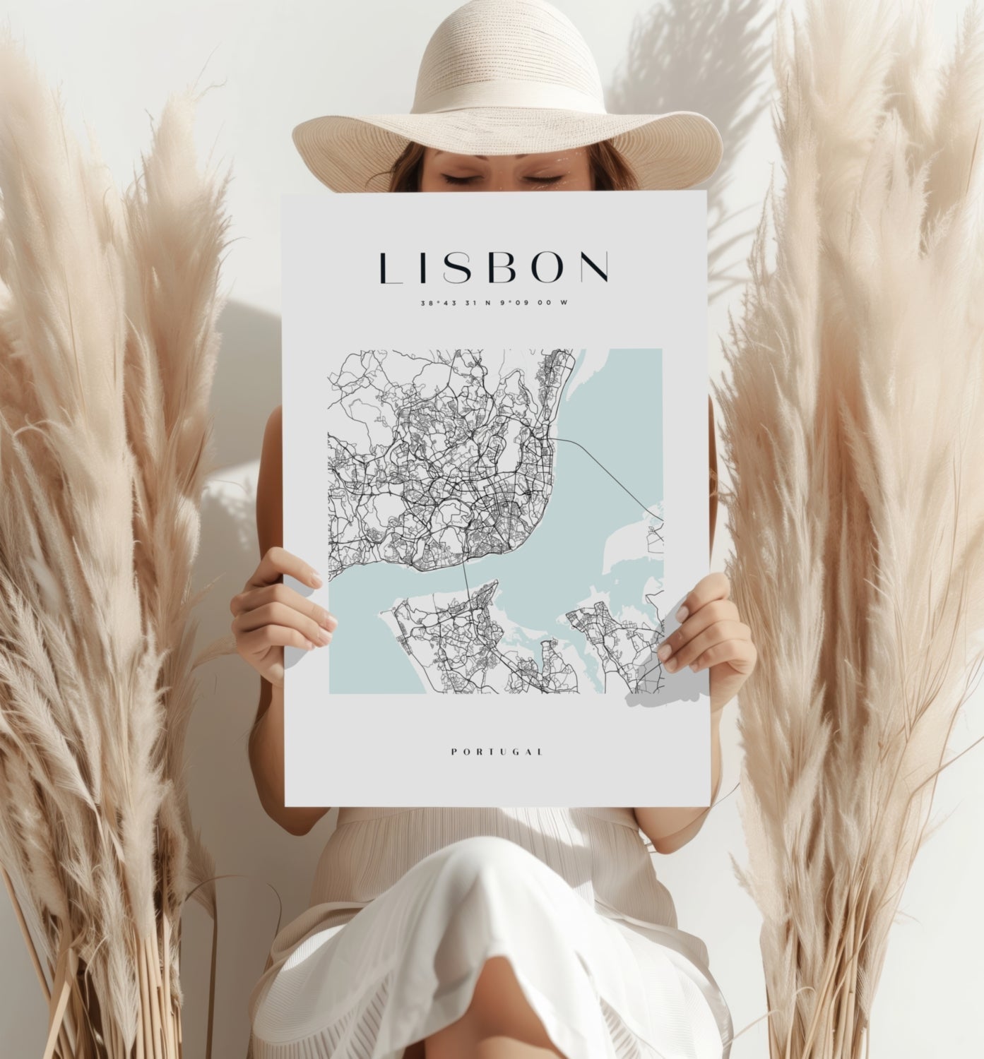 Lisbon V3 Aluminum Print