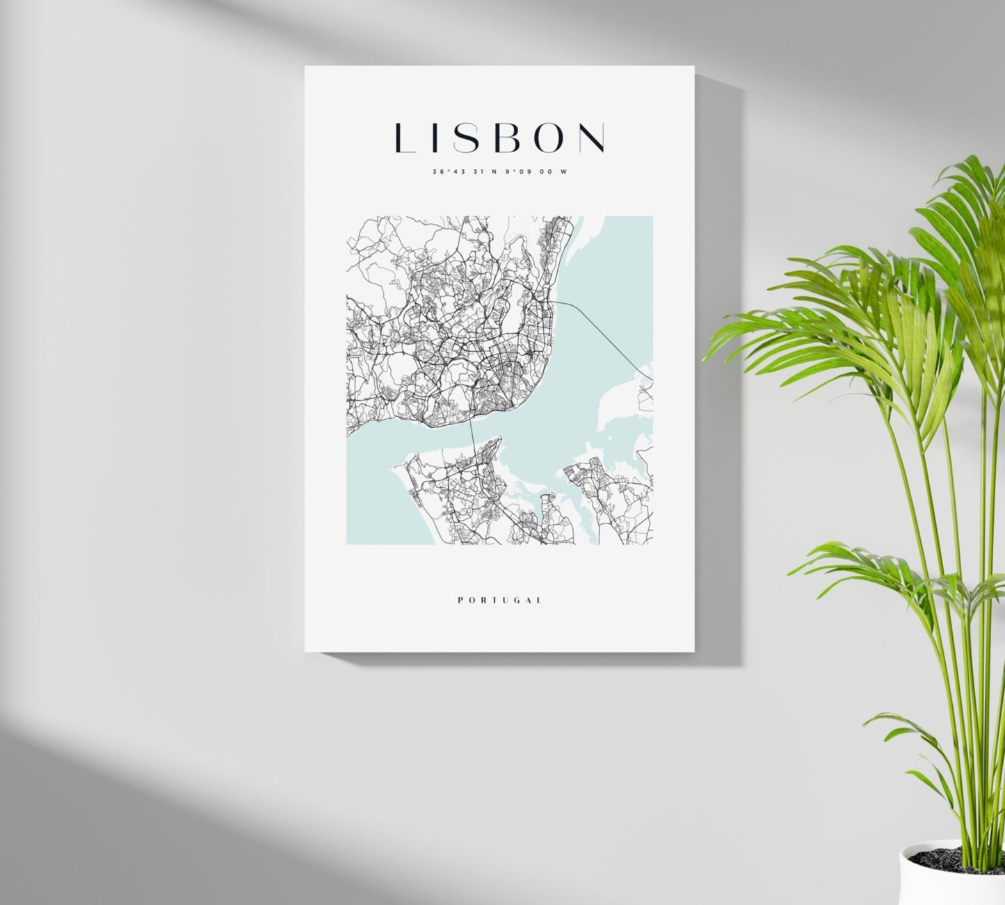 Lisbon V3 Aluminum Print