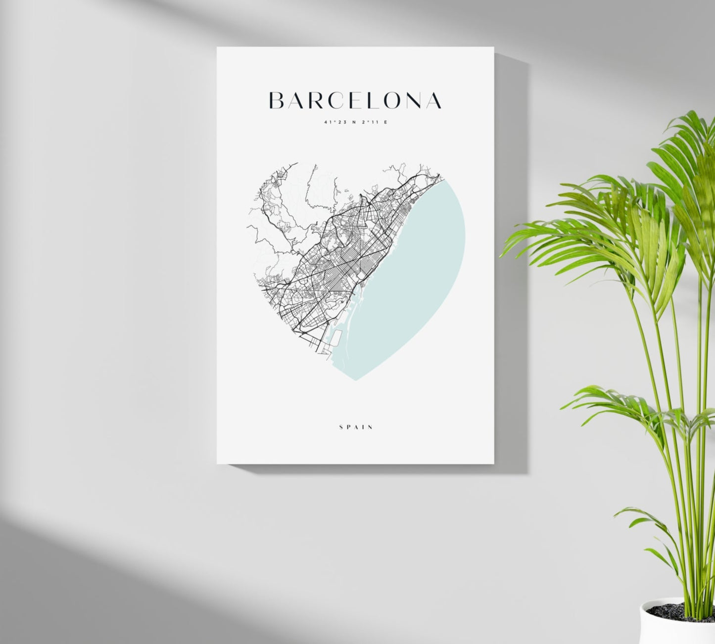 Barcelona V1 Aluminum Print