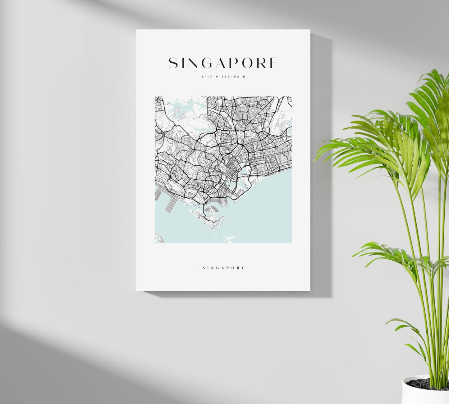 Singapore V3 Aluminum Print