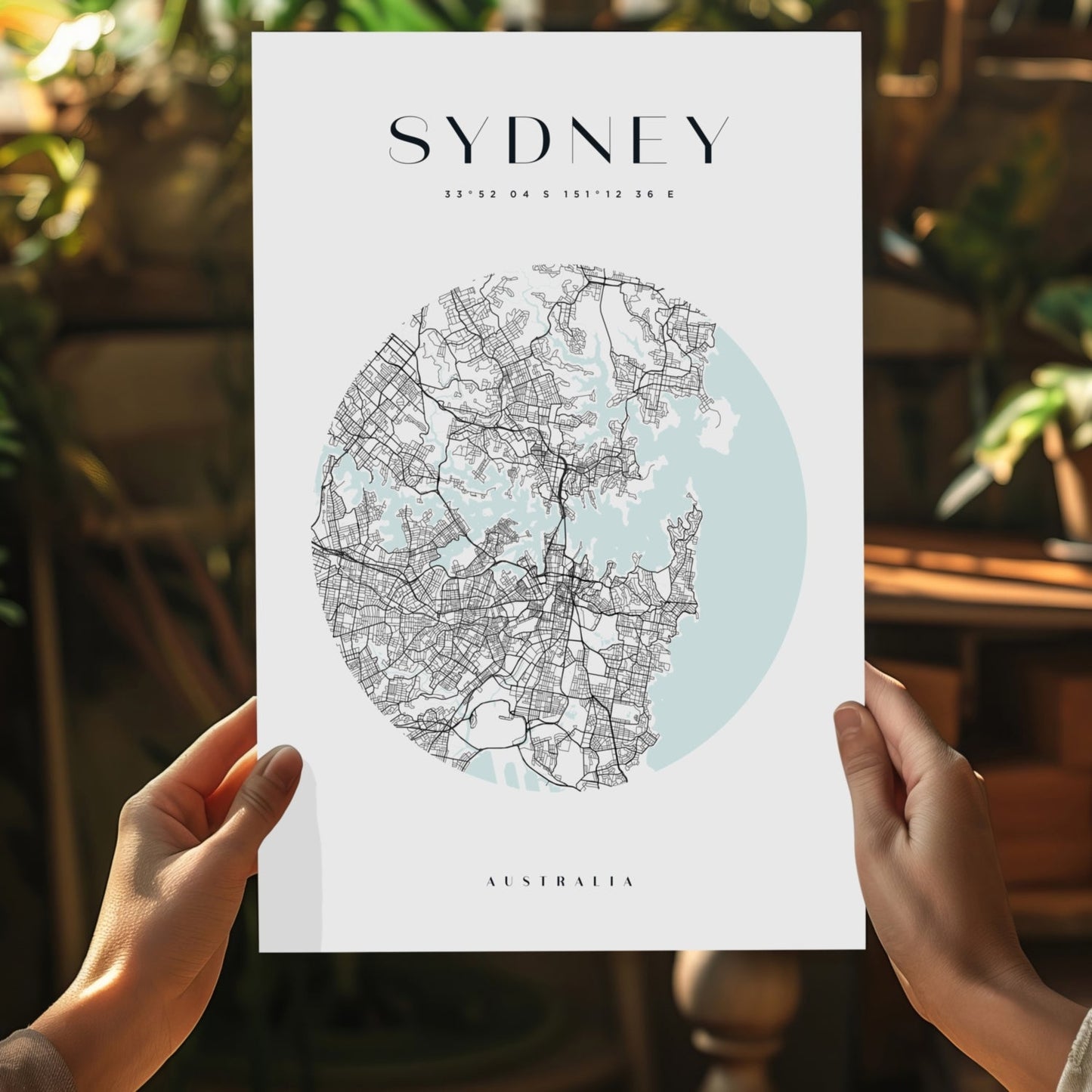 Sydney V2 Aluminum Print