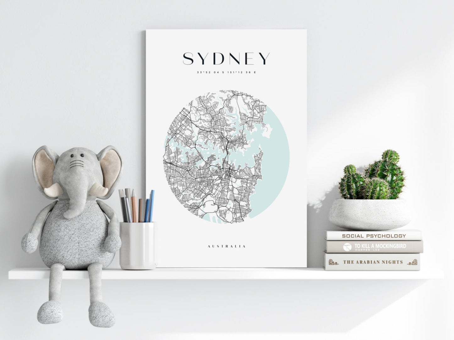 Sydney V2 Aluminum Print