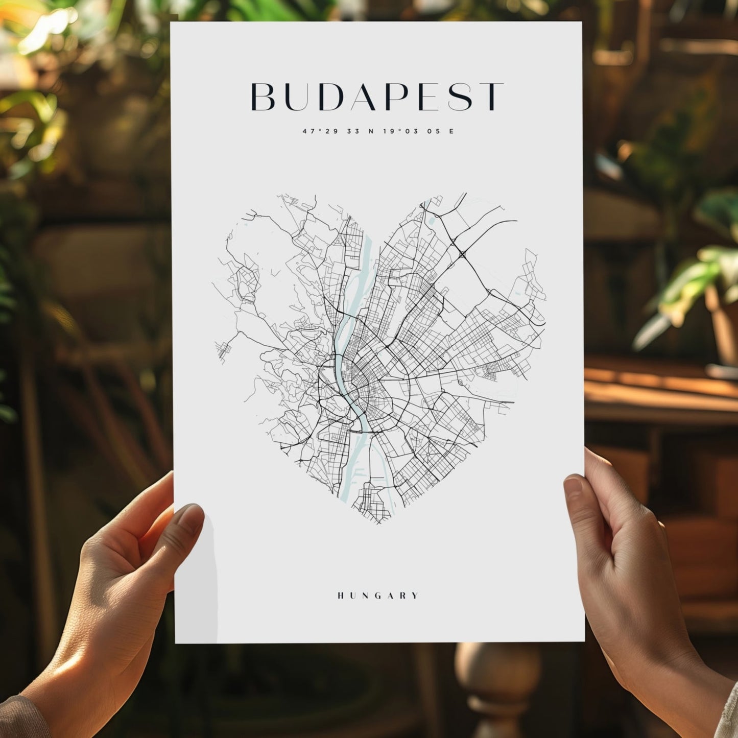 Budapest V1 Aluminum Print