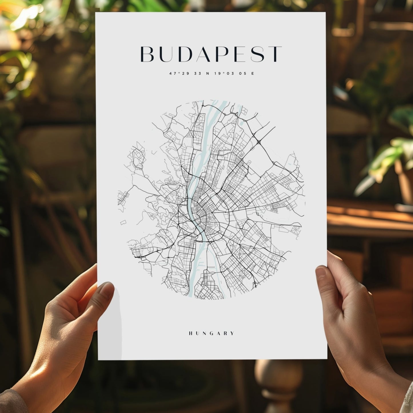 Budapest V2 Aluminum Print