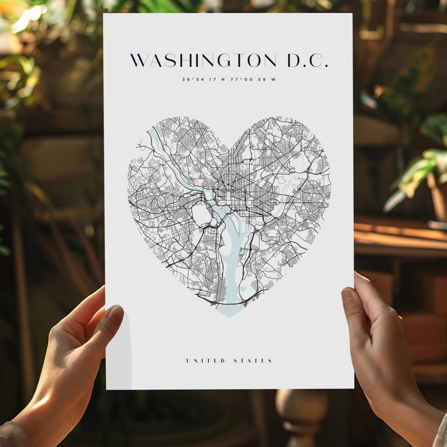 Washington V1 Aluminum Print